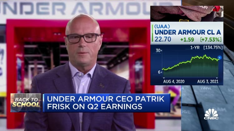 Under Armour CEO on Q2 beat