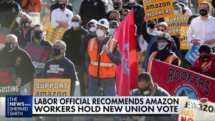 Amazon union vote may get a 'do-over'