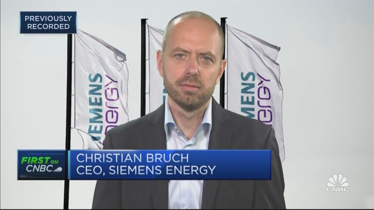 Not satisfied with Siemens Gamesa performance, Siemens Energy CEO says