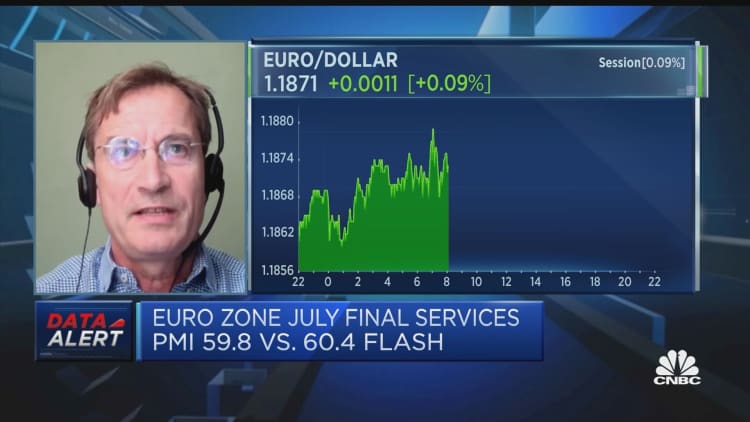Euro zone growth momentum will continue into the third quarter, economist says