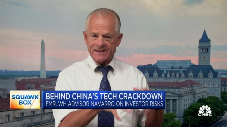 U.S. pensions hurt by China's crackdown, says former White House trade advisor