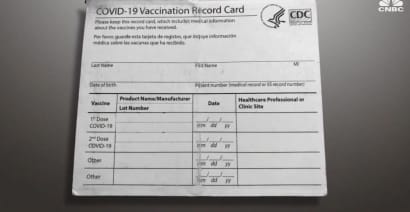 Growing concern over prevalence of fake vaccination cards in U.S.