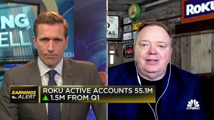 Roku CEO: 'Our stock is notoriously volatile'