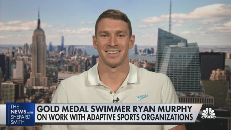 Gold medal swimmer Ryan Murphy on Olympics, adaptive sports organizations