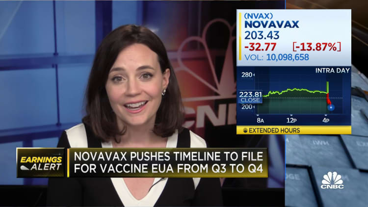 Novavax pushes timeline to file for vaccine emergency use authorization to Q4