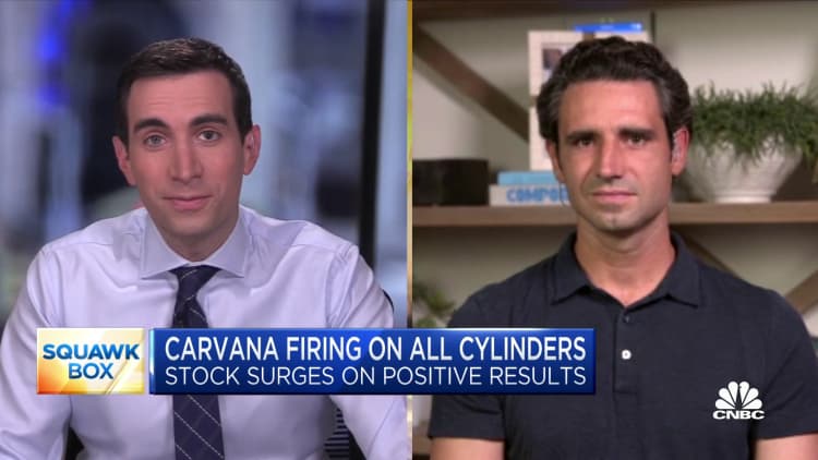 Carvana CEO Ernie Garcia on the company's first profitable quarter