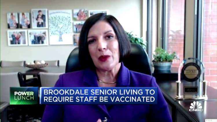 Brookdale Senior Living CEO on why it's mandating vaccines for employees