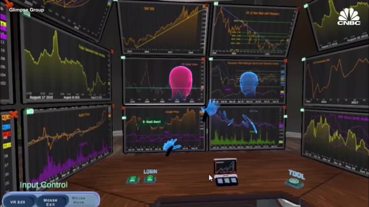 How the future of virtual reality trading could look, according to Glimpse Group