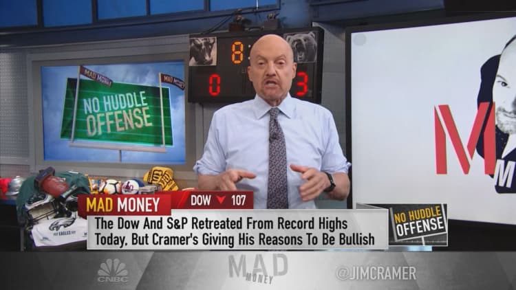 Jim Cramer explains the six 'upside risks' he sees for the stock market