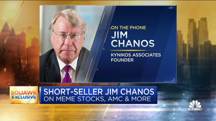 Short seller Chanos on AMC: There's no way it can be profitable