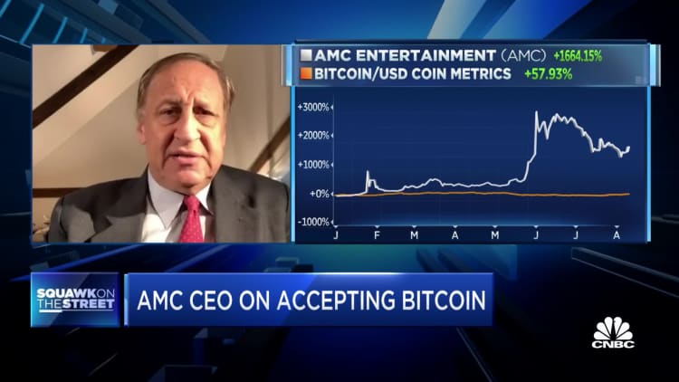 AMC CEO on outlook: AMC will get quite involved in cryptocurrency
