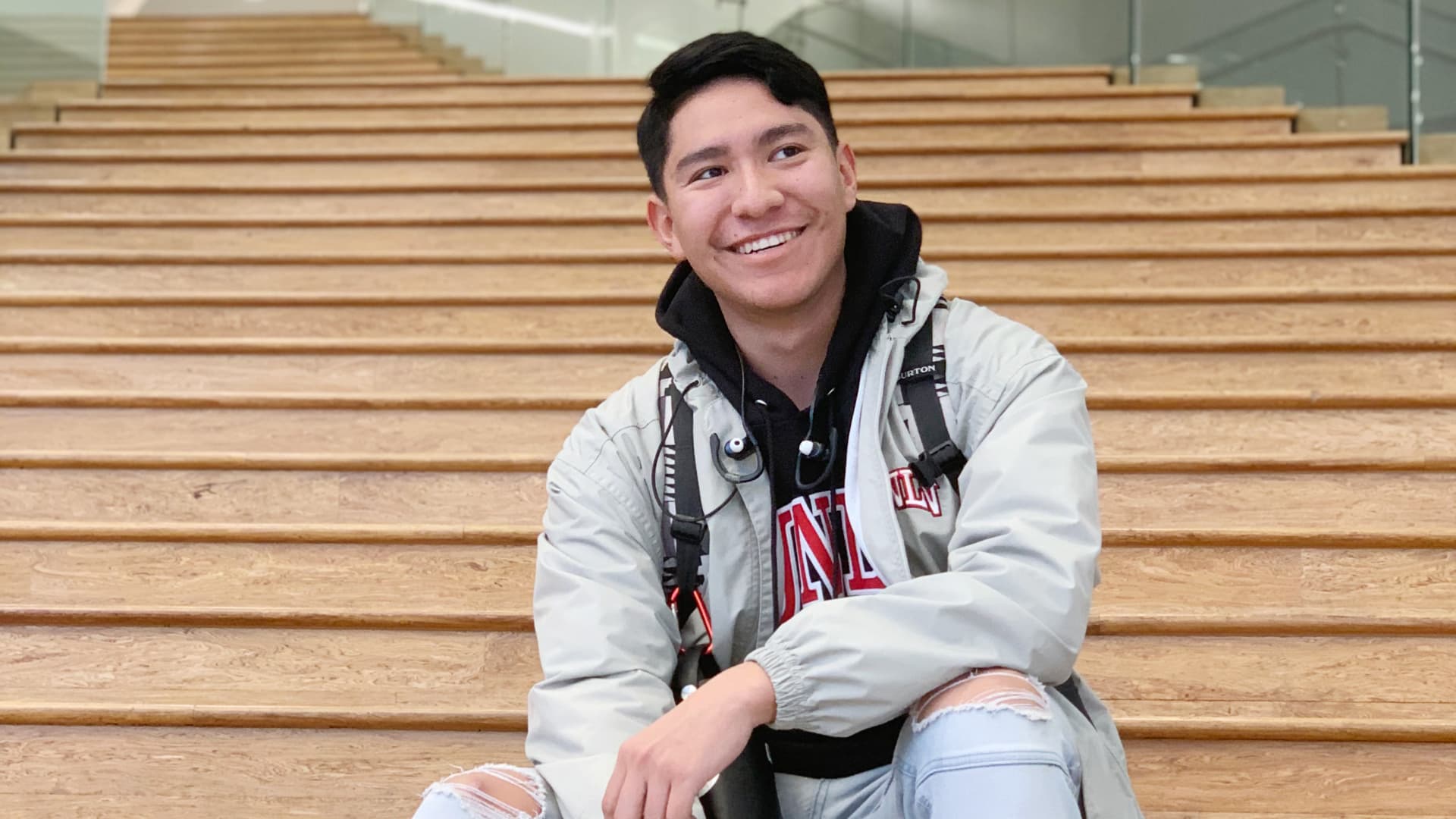 Nathan Becenti is a member of the Navajo Nation and a rising junior at the University of Nevada Las Vegas. He will graduate with a degree in architecture in 2023.