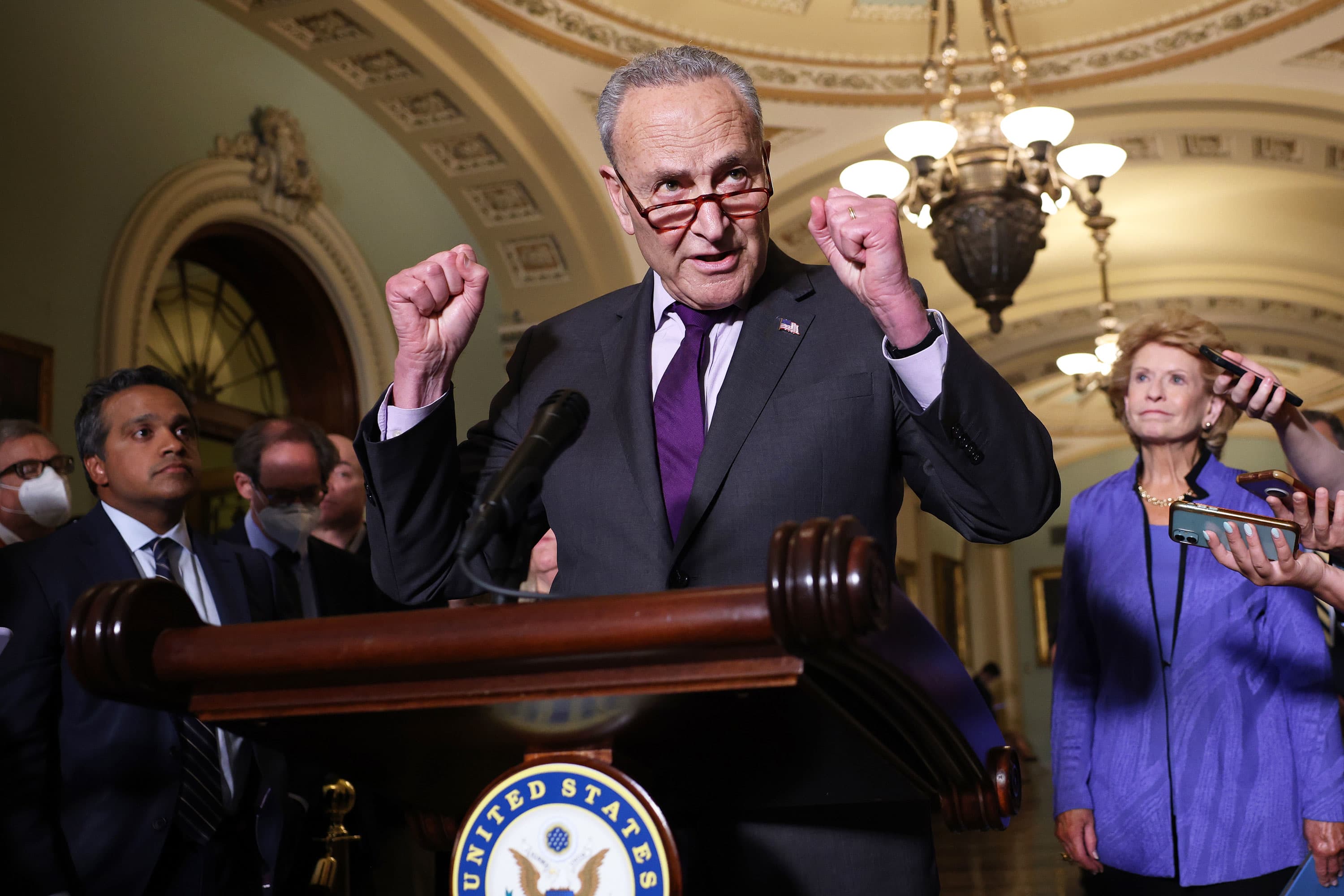 Democrats will move to raise the debt ceiling hours before deadline