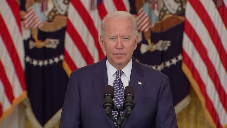 Biden thanks Senators for bipartisan infrastructure deal