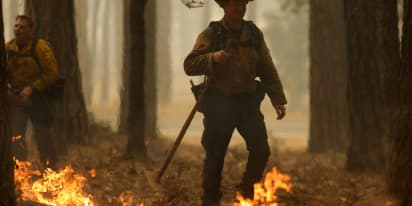 U.S. Forest Service is stretched to the limit battling blazes across the West