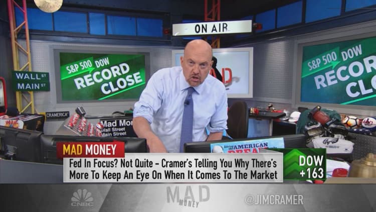 Jim Cramer says it's 'pure idiocy' to attribute the stock rally to only easy Fed policy