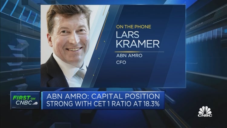 Expect to see more organic growth ahead, ABN Amro CFO says