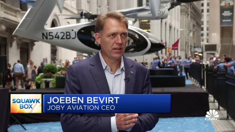 Joby Aviation CEO Joeben Bevirt on public trading debut