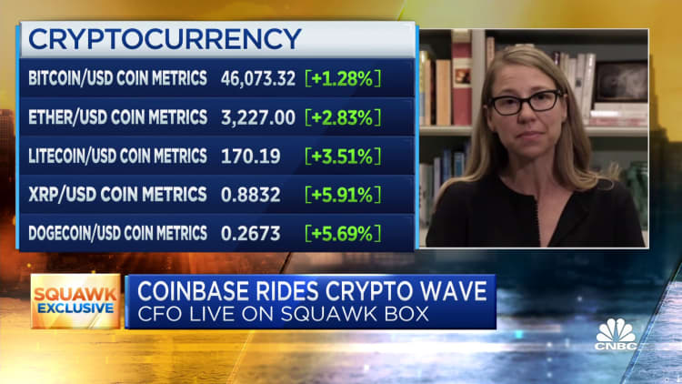 Coinbase CFO on earnings beat, profiting from crypto volatility