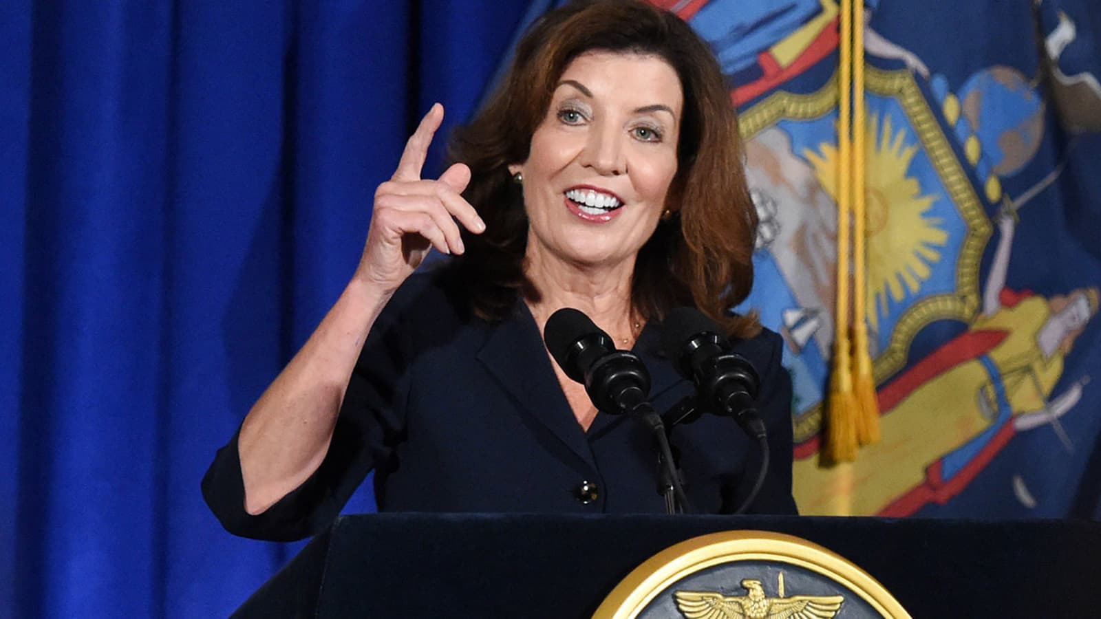 Kathy Hochul vows culture change after Cuomo resigned amid scandal