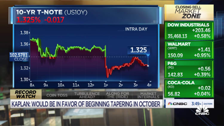 Fed may begin tapering as soon as October