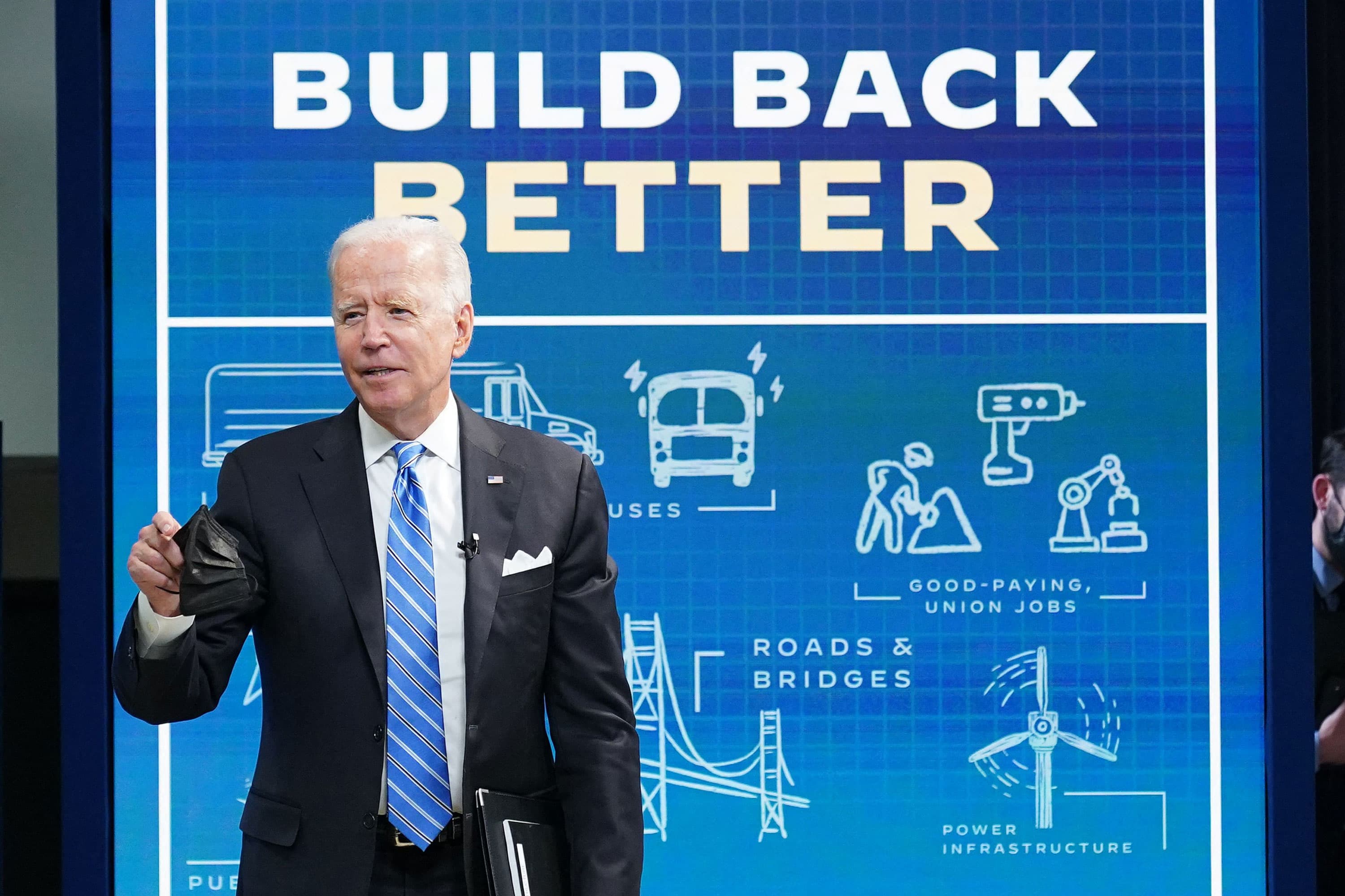 Biden to CEOs to promote his stalled Build Back Better bill