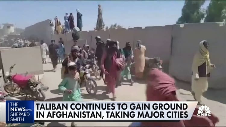 The Taliban continues to gain ground in Afghanistan