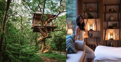 Treehouses are getting booked by wealthy travelers — and the photos show why