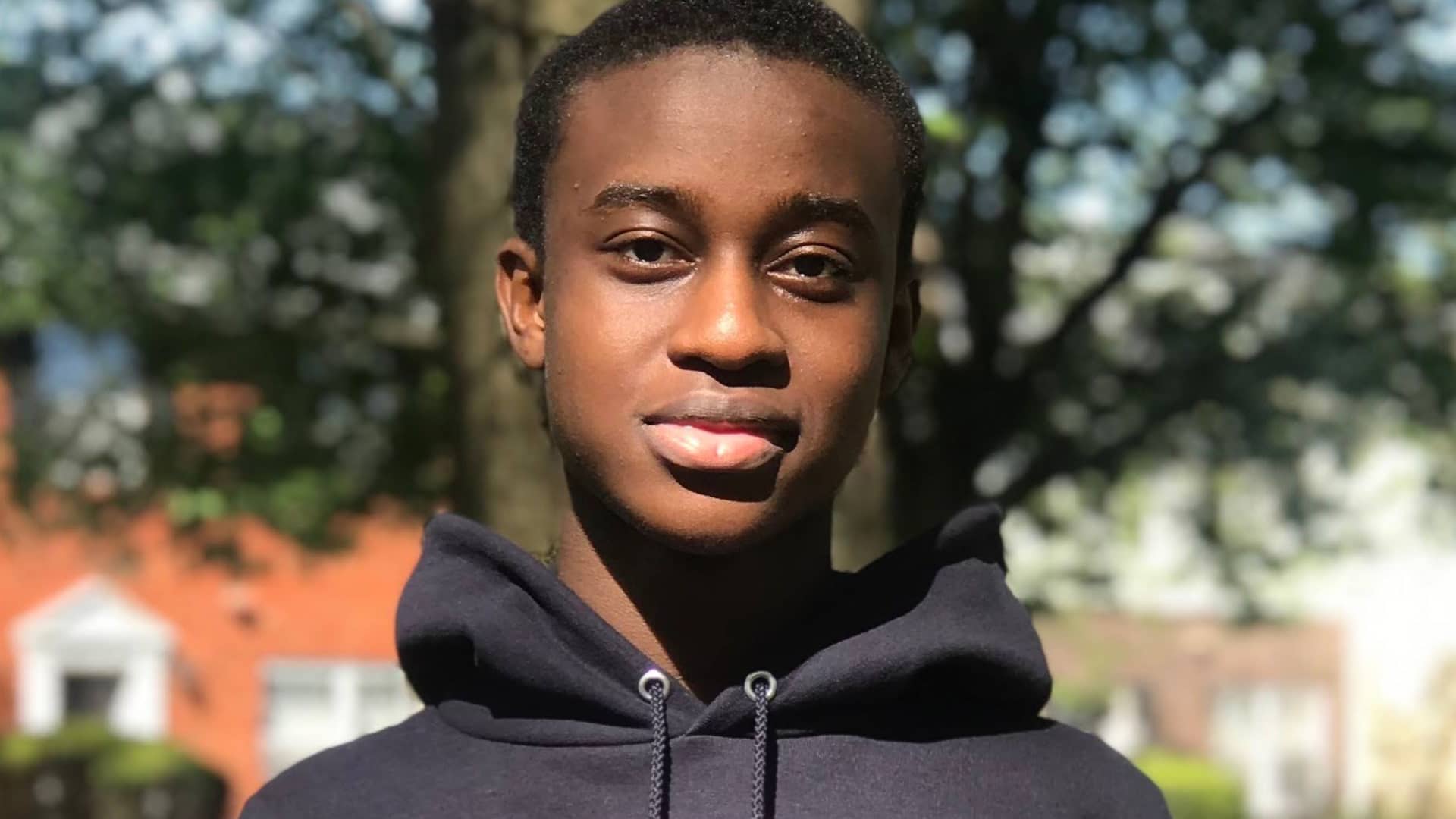 Alhassan Bangura, 18, is a recent high school graduate from Windsor Mill, Maryland