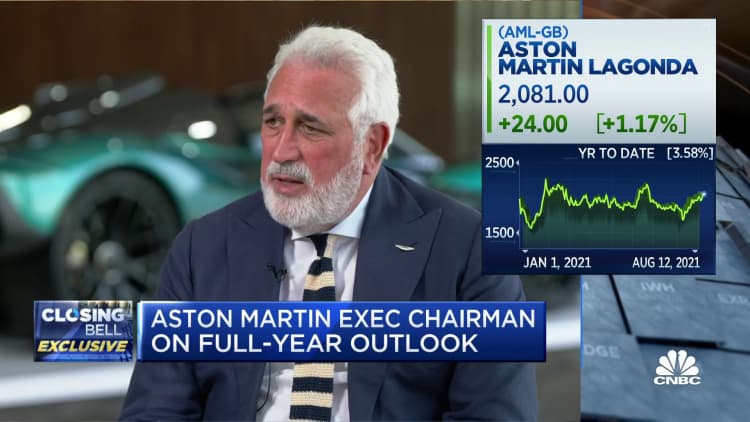 Aston Martin exec. chairman: 'All the risk is behind us'