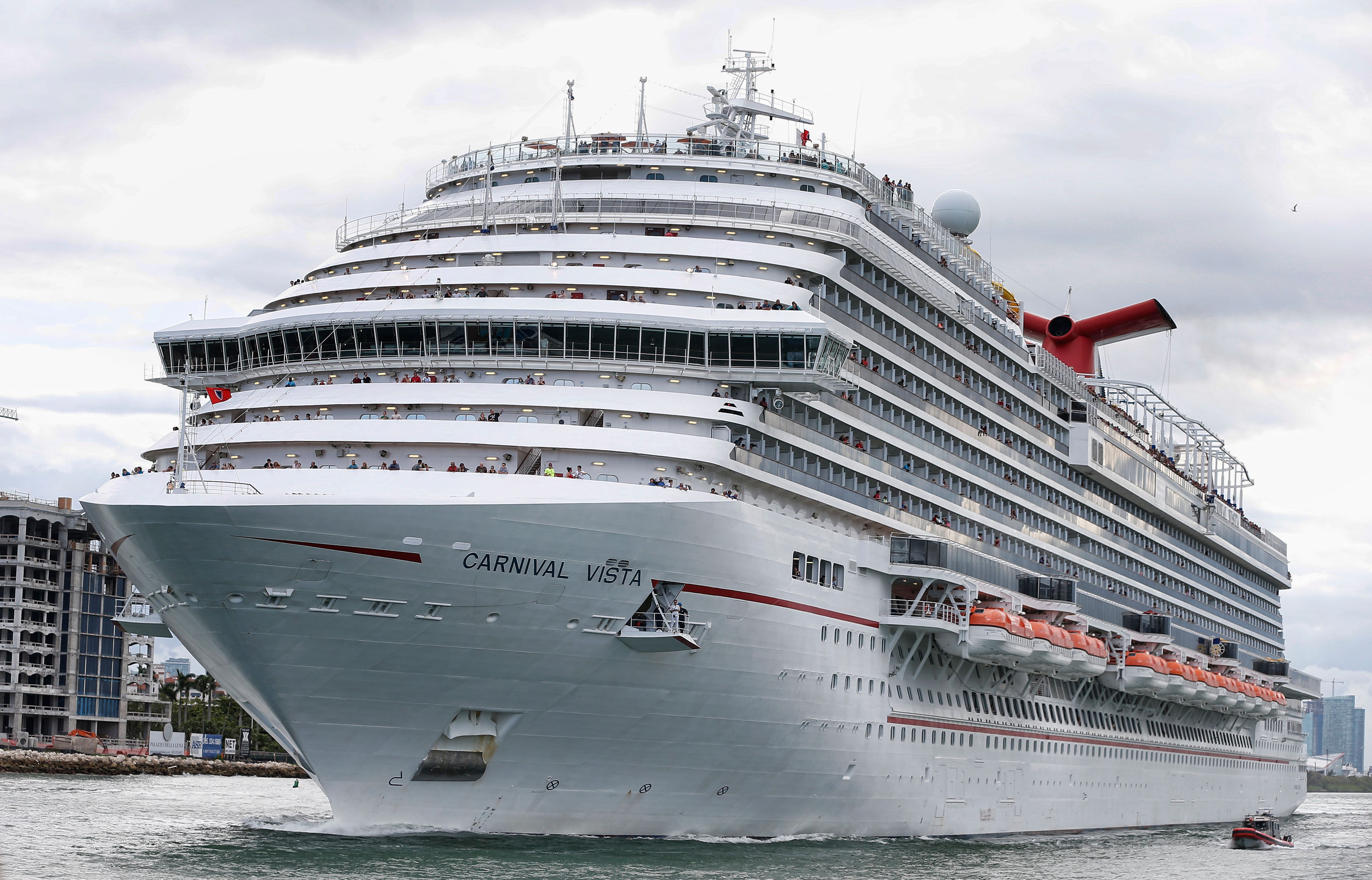 27 vaccinated people test positive for Covid on a Carnival cruise ship