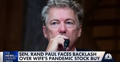 Rand Paul says he forgot to send paperwork disclosing his wife's stock purchase