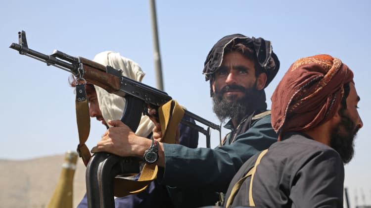Chaos in Kabul, Afghanistan, ensues as the Taliban takes control