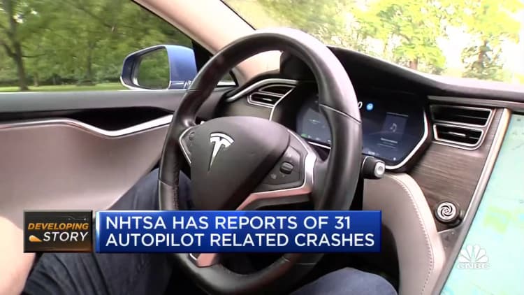 U.S. opens safety probe into Tesla autopilot crashes