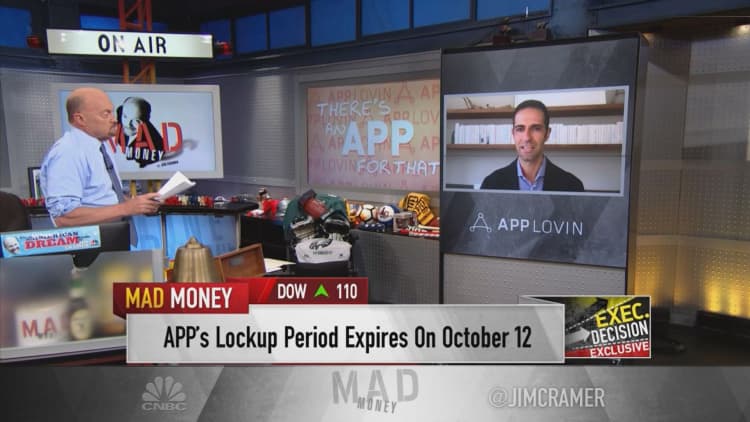 AppLovin CEO addresses stock lockup period and why he bought more shares