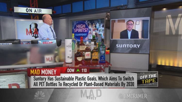 Suntory CEO says he's confident the spirits maker can meet its renewable energy goals