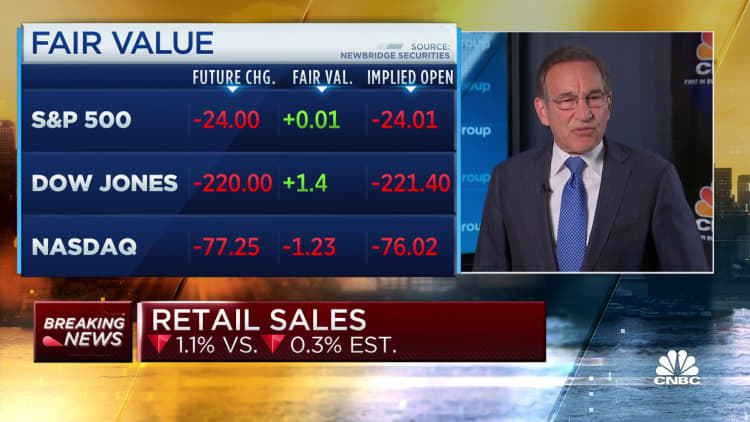 July retail sales come in at 1.1% versus 0.3% estimates
