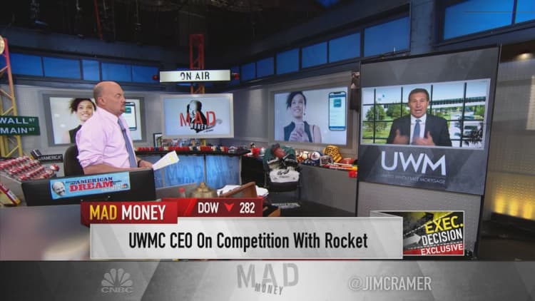 UWM Holdings CEO explains why the mortgage lender's total gain margin dropped in the second quarter