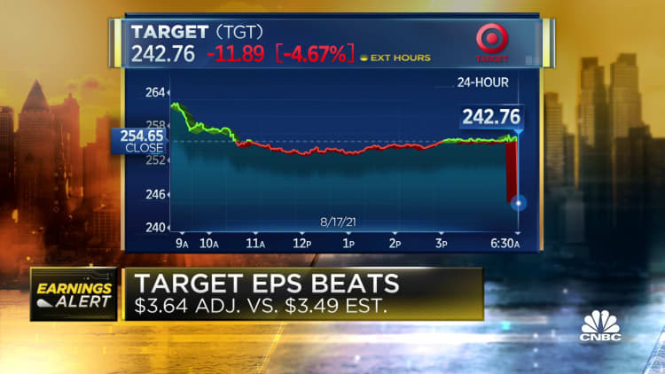 Target earnings top estimates, raises forecast
