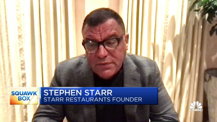New York City's Starr Restaurants CEO on vaccine mandates for dining