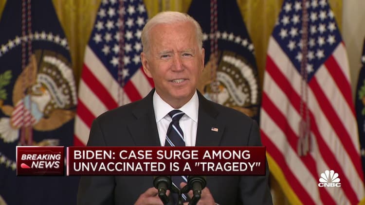 White House will require nursing home workers to be vaccinated: Biden