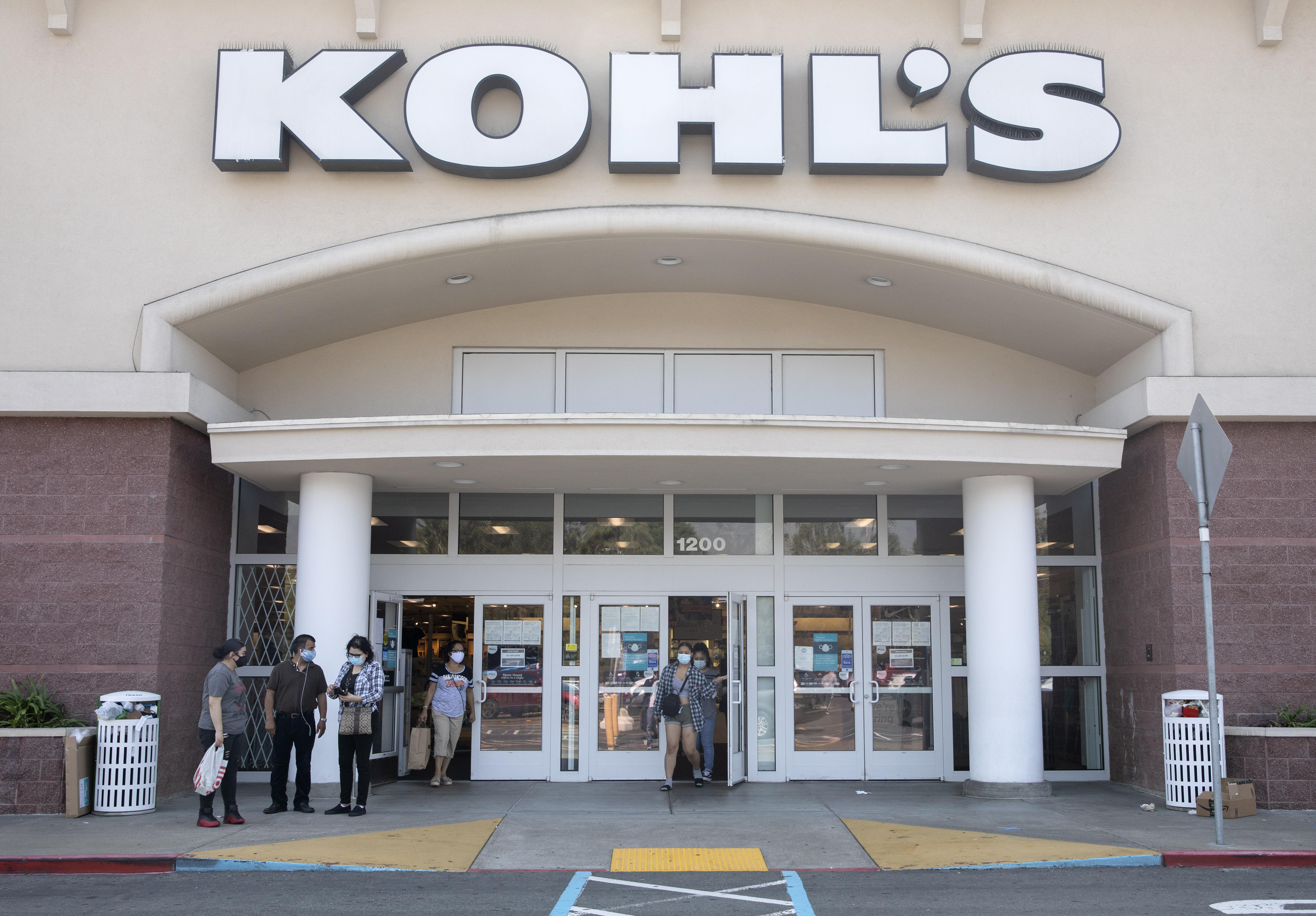 Kohl’s shares surge as takeover offers emerge from suitors including Sycamore