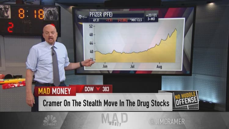 Jim Cramer says the rally in drug stocks is far from over