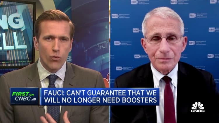The one thing we do know is that vaccines protect, says Dr. Fauci