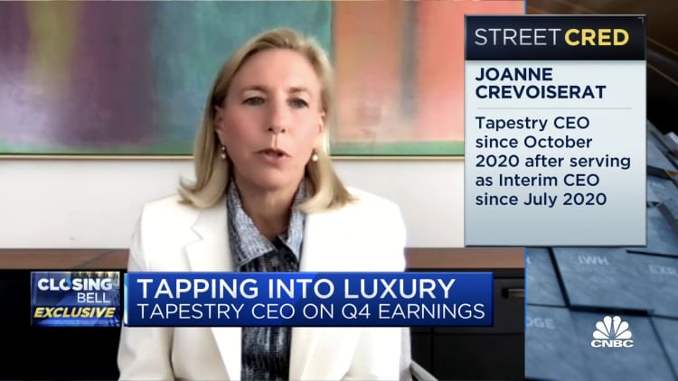 Tapestry CEO: 'We're just getting started'
