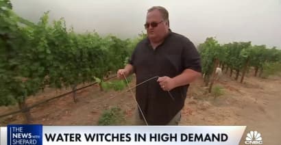 Demand for water witches growing in California
