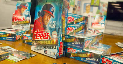 Fanatics acquires Topps trading cards for $500 million 