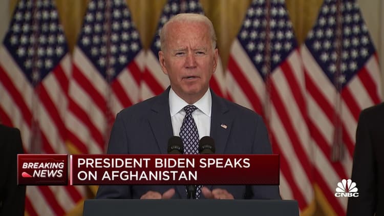 Biden on Kabul: One of 'largest, most difficult airlifts in history'