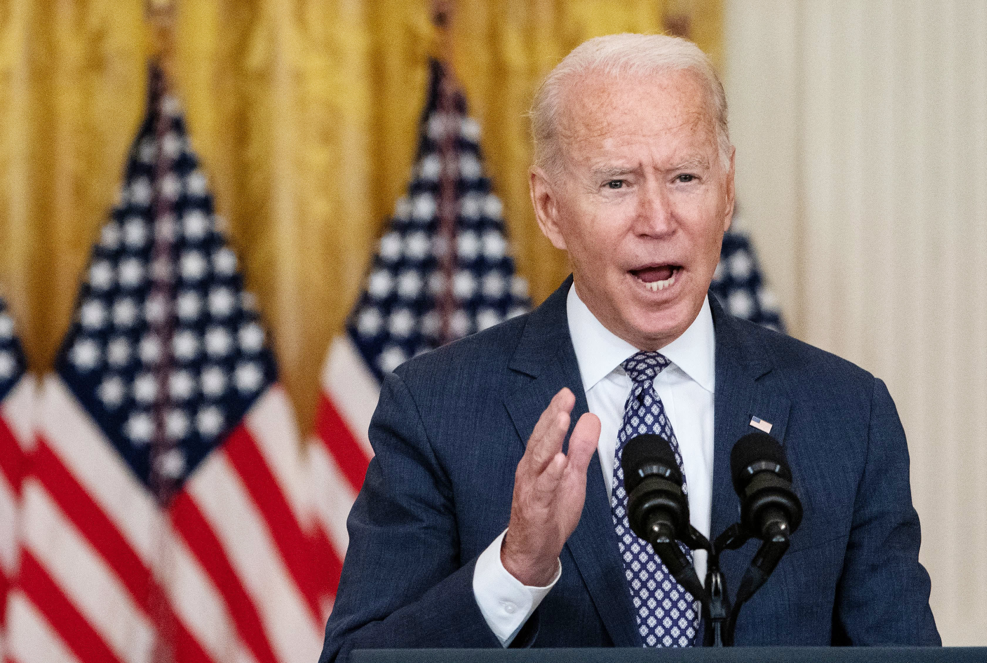 Biden says U.S. has 'long way to go and a lot could still go wrong' in Afghanist..
