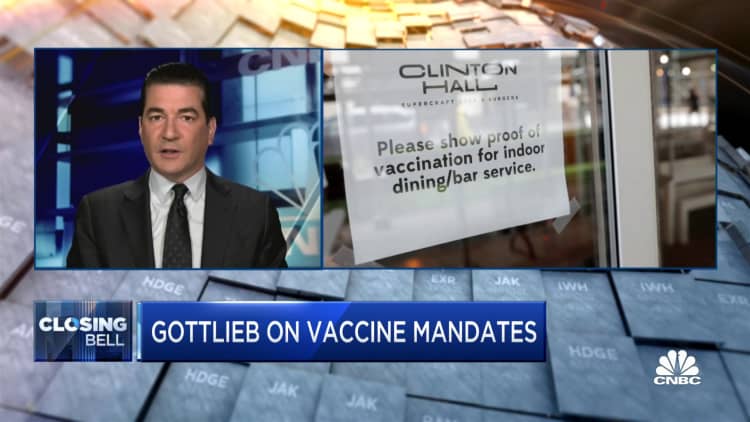 People need to be prudent, even if they're vaccinated, says Dr. Scott Gottlieb